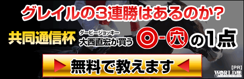 ワールド:共同通信杯490-160