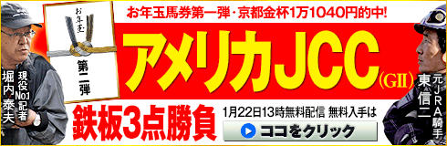 ホースメン会議:アメリカJCC490_160