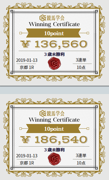競馬学会1月13日