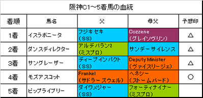 阪神カップ2017結果