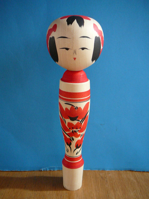 えじここけし　２つセット　鈴木明工人 えじここけし 2つセット 鈴木明工人 鈴木明工人のこけし : こけし