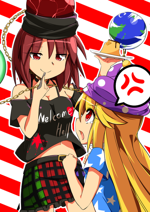 【東方project】 へカーティアとクラウンピースが衣装を交換してみた結果、何がダサいのか分かった