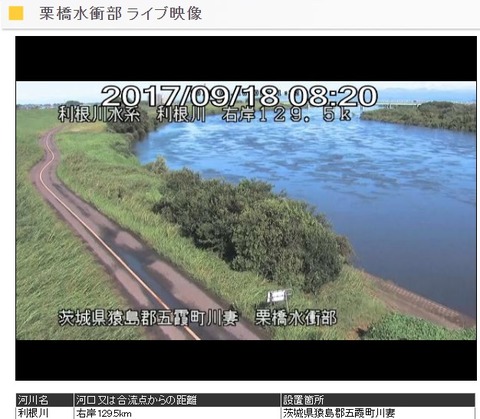 利根川LIVE映像