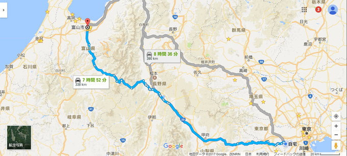 富山県富山市 - Google マップ