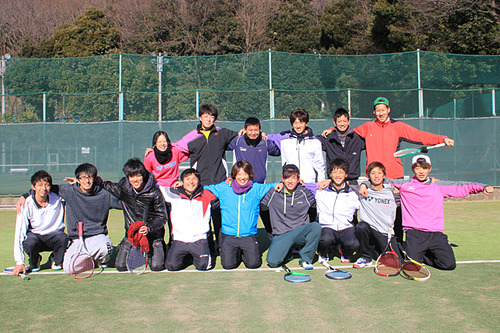 中央大学練習 突撃!!☆中央大学で練習☆ : ソフトテニス☆サプリメンツ
