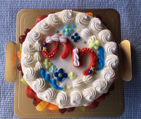 まれのオープニングのケーキ rina s