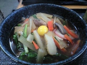 しっぽくうどん
