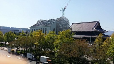 1-150928御影堂門と小堀板