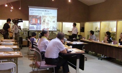 1-150806福井教区若狭組少年連盟様 仏壇工房体験