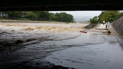 -130916台風18号後の賀茂川