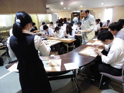 9-信用保証協会様 京仏具工房見学