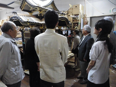 5-乗蓮寺様工房見学