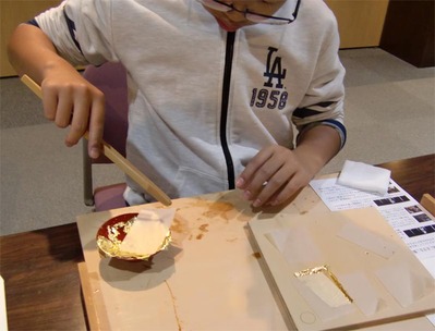 4-151008安城東部小学校 小堀京仏具工房見学