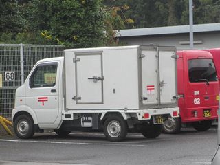 郵便配達車　スズキ・キャリイ Takara Tomy - tomicaトミカ NO.31 スズキ キャリイ 郵便車 絶版