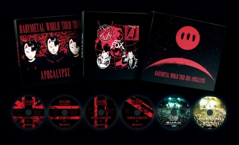 ＢＡＢＹＭＥＴＡＬ ＴＯＵＲ ２０１４ ＡＰＯＣＡＬＹＰＳＥ ＴＨＥ ONE BABYMETAL World Tour 2014 Apocalypse The One Limited Boxed