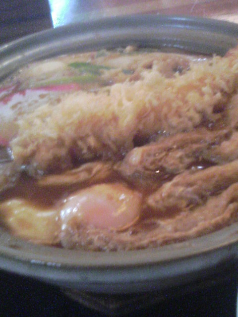 味噌煮込みうどん