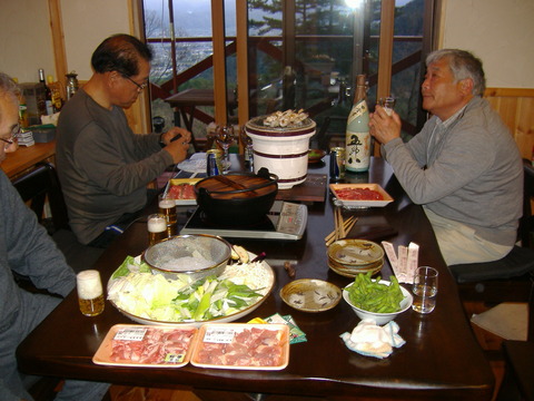 夕食の食材