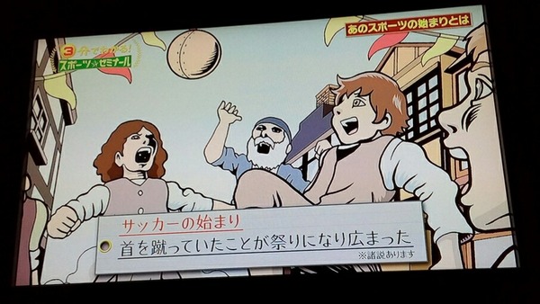 サッカー イラスト フジテレビ 起源 スポーツ