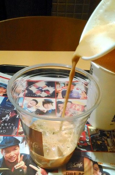 マック カフェオレ 画像