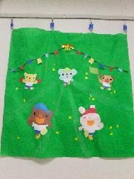 10月壁面　めろん