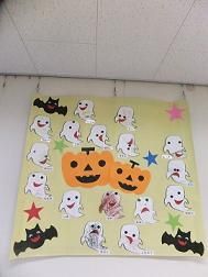 １０月壁面　いちご
