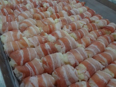 肉巻き　加熱前　じゃがいも