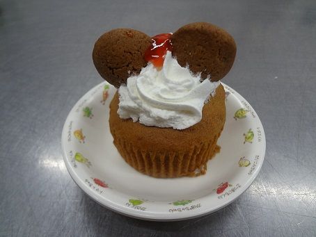 カップケーキ　盛り付け