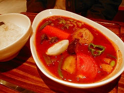 季節野菜のスープカレー