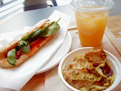 ホットサンドイッチランチ