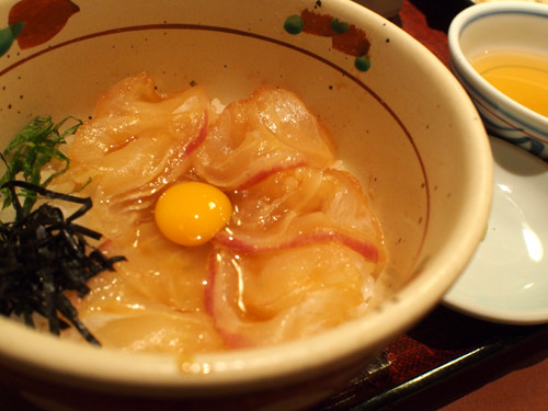 2017081603鯛の漬け丼とうどんサービス定食