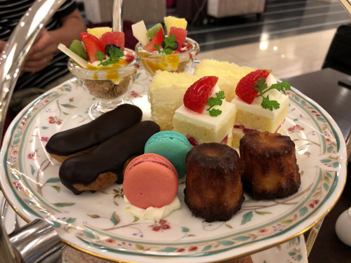 05The Lobby Loungeのアフタヌーンティーセット