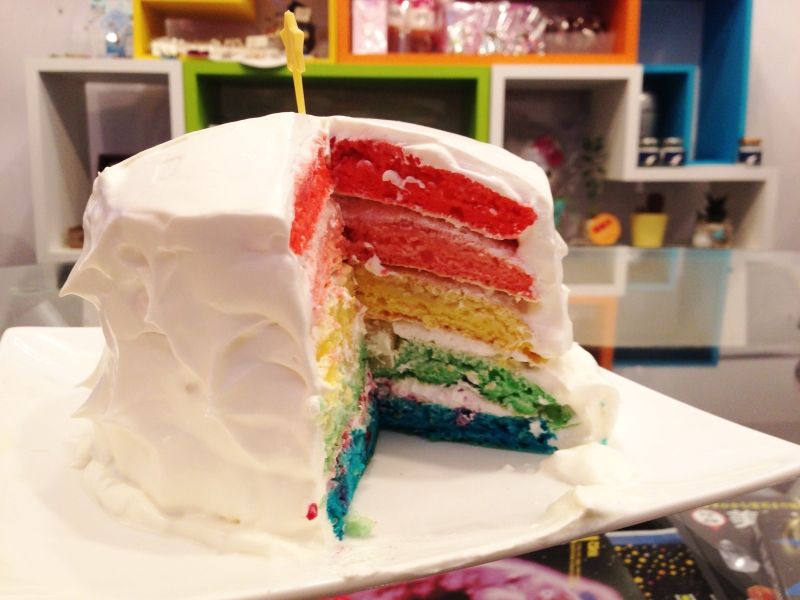 表参道で宇宙の香りのパンケーキが頂けます 宇宙かふぇの虹色パンケーキ スイーツハンター月ウサギの食べ日記 Powered By ライブドアブログ