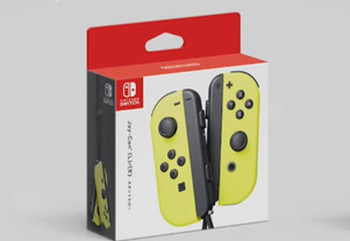 ニンテンドースイッチにジョイコン新色『ネオンイエロー』が登場！ バッテリー拡張パックも発売決定！！
