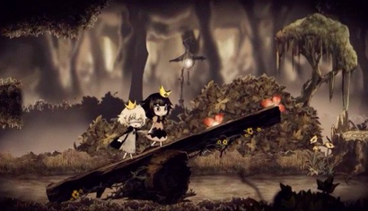 日本一ソフトウェア新作『嘘つき姫と盲目王子』発表！絵本のようなビジュアルのまま動くプレイ動画をちょっとだけ公開！！