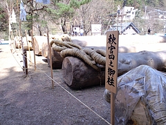 下社御柱