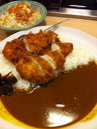 ささみかつカレー