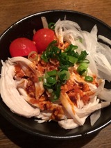 食べるラー油棒棒鶏