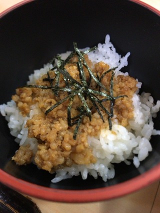 そぼろ丼