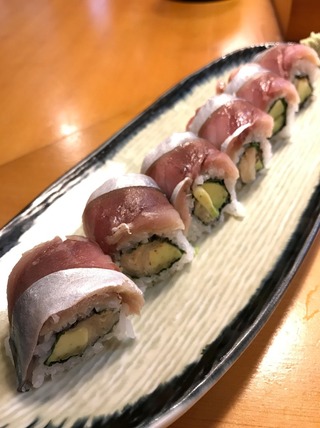 ガリさばロール寿司