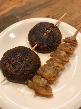 椎茸あさり串