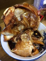 鯛のあら炊き