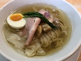鶏と魚の塩そば