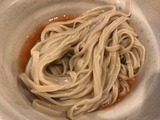 のりさんトマト水と甘海老の冷やしつけ麺