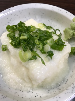 とうふ山かけ