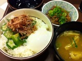 まぜのっけご飯朝食
