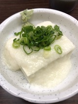 とうふ山かけ