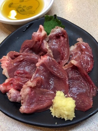 心臓刺身