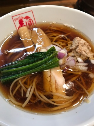 鶏と魚の醤油らーめん