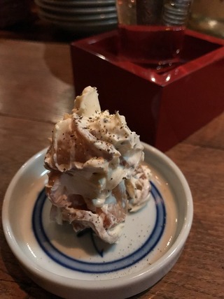 いぶりがっことマスカルポーネチーズ