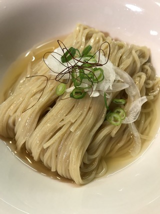 ゼンメ煮干水の冷やつけ麺